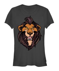 Junior’s Lion King Grinning Scar Face T-Shirt