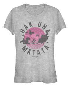 Junior’s Lion King Hakuna Matata Ornate Circle T-Shirt