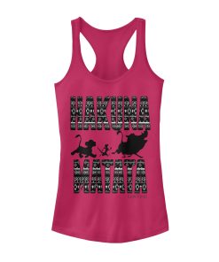Junior’s Lion King Hakuna Matata Racerback Tank Top