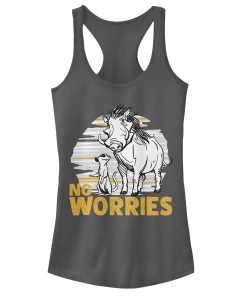 Junior’s Lion King No Worries Besties Racerback Tank Top