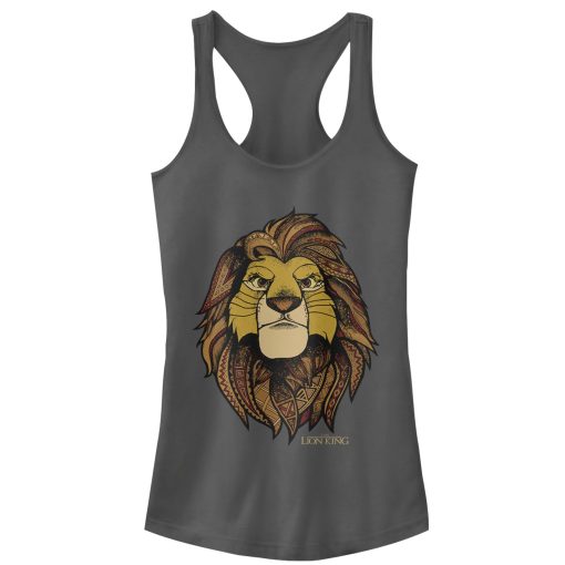 Junior’s Lion King Noble Simba Racerback Tank Top