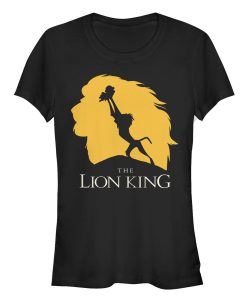 Junior’s Lion King Pride Rock Silhouette T-Shirt