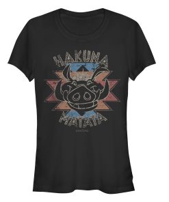 Junior’s Lion King Pumbaa Hakuna Matata T-Shirt