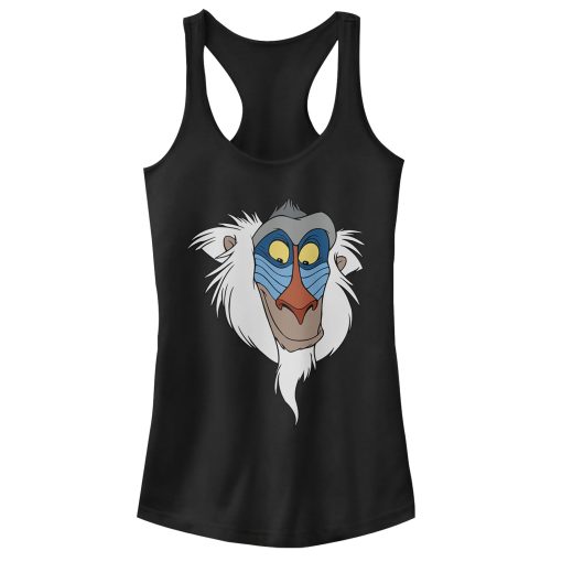 Junior’s Lion King Rafiki Face Racerback Tank Top