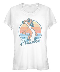 Junior’s Lion King Retro Hakuna Timon T-Shirt