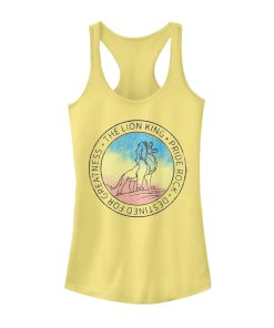 Junior’s Lion King Simba Destiny Rainbow Racerback Tank Top