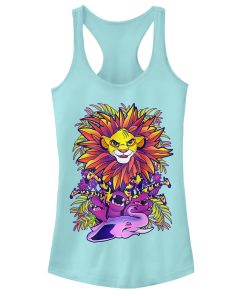 Junior’s Lion King Simba Jungle Parade Racerback Tank Top
