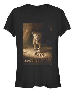 Junior’s Lion King Simba Paw Movie Poster T-Shirt