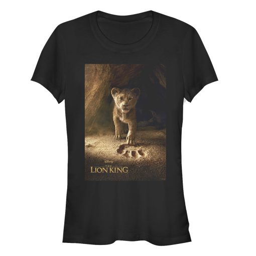 Junior’s Lion King Simba Paw Movie Poster T-Shirt