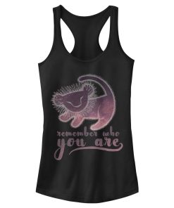 Junior’s Lion King Simba Remember Who You Are Racerback Tank Top