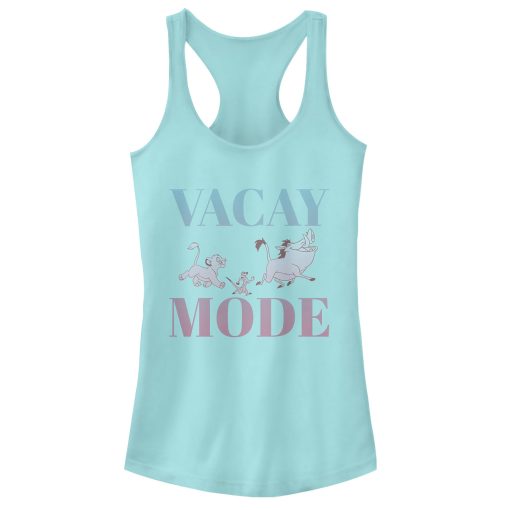 Junior’s Lion King Vacay Mode Racerback Tank Top