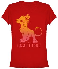Junior’s Lion King Young Simba Logo T-Shirt