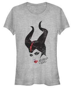 Junior’s Maleficent Mistress of All Evil Crown T-Shirt