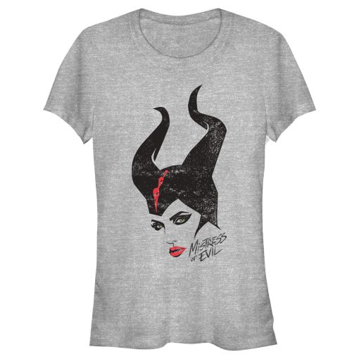 Junior’s Maleficent Mistress of All Evil Crown T-Shirt