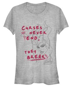 Junior’s Maleficent Mistress of All Evil Curses Don’t End T-Shirt