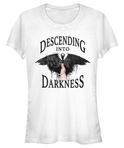 Junior’s Maleficent Mistress of All Evil Descending T-Shirt