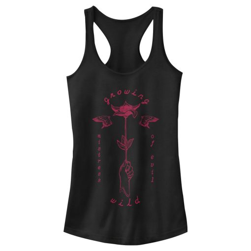 Junior’s Maleficent Mistress of All Evil Growing Wild Racerback Tank Top