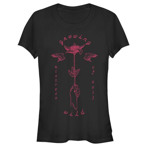 Junior’s Maleficent Mistress of All Evil Growing Wild T-Shirt