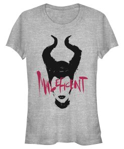 Junior’s Maleficent Mistress of All Evil Lips T-Shirt