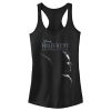 Junior’s Maleficent Mistress of All Evil Logo Profile Racerback Tank Top