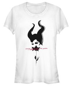 Junior’s Maleficent Mistress of All Evil Rose Curse T-Shirt