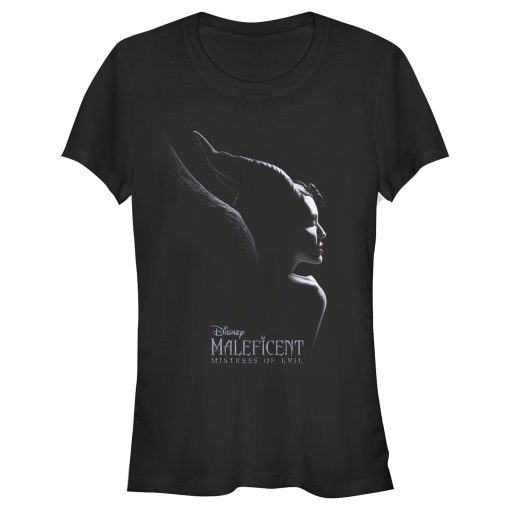 Junior’s Maleficent Mistress of All Evil Shadow T-Shirt