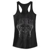 Junior’s Maleficent Mistress of All Evil Sketch Horns Racerback Tank Top