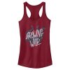 Junior’s Maleficent Mistress of All Evil Wild Horns Racerback Tank Top