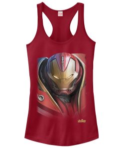 Junior’s Marvel Avengers Infinity War Hulkbuster Racerback Tank Top