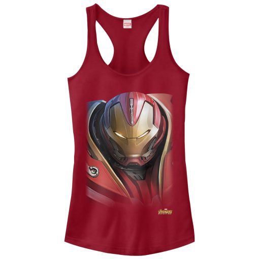 Junior’s Marvel Avengers Infinity War Hulkbuster Racerback Tank Top