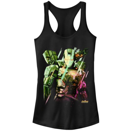 Junior’s Marvel Avengers Infinity War Machine Racerback Tank Top