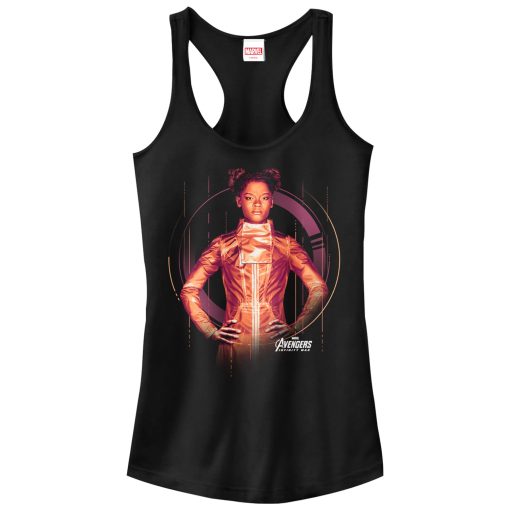 Junior’s Marvel Avengers Infinity War Shuri Tech Racerback Tank Top