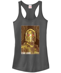 Junior’s Marvel Avengers Infinity War Star-Lord Racerback Tank Top