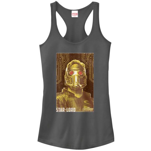 Junior’s Marvel Avengers Infinity War Star-Lord Racerback Tank Top