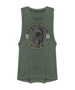 Junior’s Marvel Black Panther Warrior Prince 1966 Festival Muscle Tee