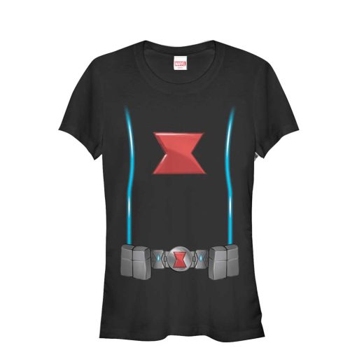 Junior’s Marvel Black Widow Costume T-Shirt