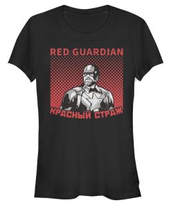 Junior’s Marvel Black Widow Guardian Gradient T-Shirt
