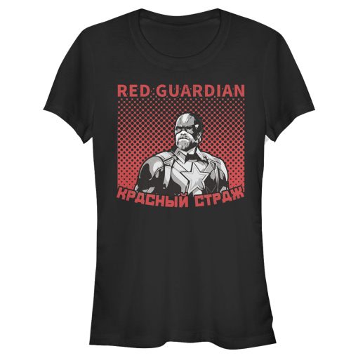 Junior’s Marvel Black Widow Guardian Gradient T-Shirt