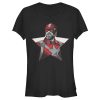 Junior’s Marvel Black Widow Guardian Star Portrait T-Shirt