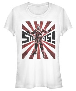 Junior’s Marvel Black Widow Guardian Still Fits T-Shirt