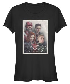 Junior’s Marvel Black Widow Spy Family Reunion T-Shirt