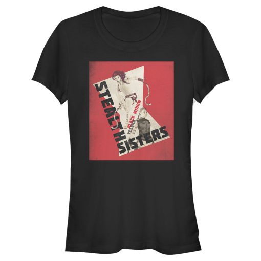 Junior’s Marvel Black Widow Stealth Sisters T-Shirt