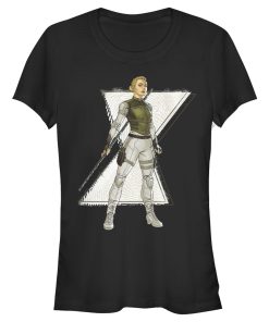 Junior’s Marvel Black Widow Yelena Cartoon T-Shirt