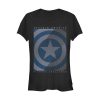 Junior’s Marvel Captain America Fitness Challenge Streaks T-Shirt