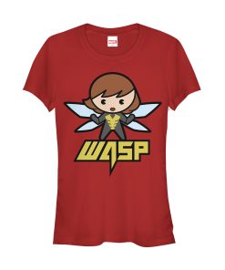 Junior’s Marvel Cartoon Kawaii Wasp T-Shirt