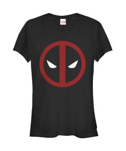Junior’s Marvel Deadpool Mask Classic T-Shirt
