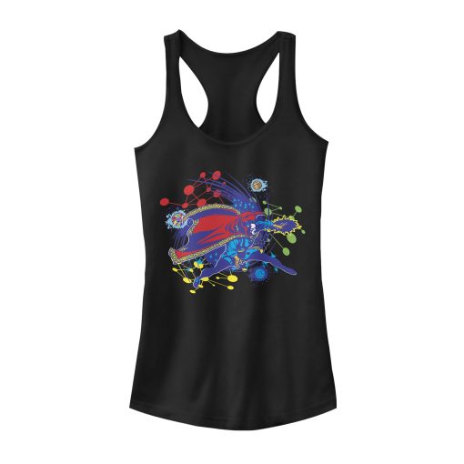 Junior’s Marvel Doctor Strange Planets Racerback Tank Top