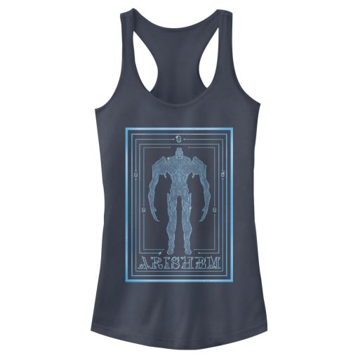 Junior’s Marvel Eternals Arishem the Judge Poster Racerback Tank Top