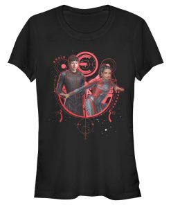 Junior’s Marvel Eternals Druig and Makkari Duo T-Shirt