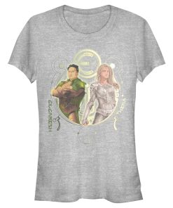 Junior’s Marvel Eternals Gilgamesh and Thena Duo T-Shirt